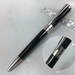 Luxury S T Duponte Rollerball pen super design gold clip office supply writing whole Christmas gift190y