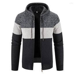 Men's Sweaters 2023 Autumn/Winter Sweater Fashion Knit Cardigan High Quality Casual Jacket Zipper 6607