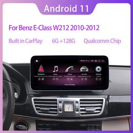 10 25 Qualcomm Android 11 6G RAM 128 ROM Car PC Radio GPS Navigation Bluetooth WiFi Head Unit Screen for Mercedes Benz E Cla273i