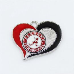 NCAA Dangle Charms Alabama Crimson Tide Hanging Charms DIY Necklace Pendant Bracelet Jewellery Accessory Charms234q