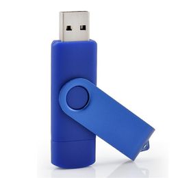 16GB 32GB 64GB Dual USB OTG Micro Phone Flash Memory Stick Pen Drive Storage Thumb U Disk3417