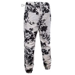 Men's Pants Casual Men Pants Floral Print Plus Size Linen Joggers Hip Hop Street Wear Brand Male Summer Loose Pants Z230719