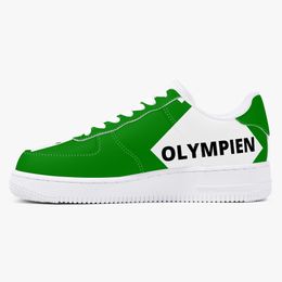 DIY shoes mens running shoes one for men women platform casual sneakers Classic White Black cartoon graffiti green trainers outdoor sports 36-48 46631