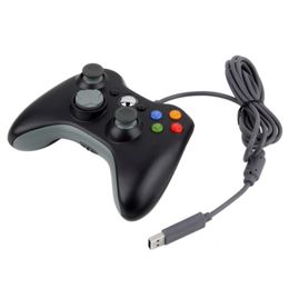 1pc USB Wired Joypad Gamepad Controller For Microsoft or Xbox Slim 360 and PC for Windows7 Joystick Gamepad Controller247Z