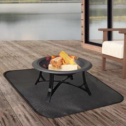 Carpets Fire Wall Carpet Fireproof Fireplace Hearth Rug Non Slip Protection Floor Mat Flame Resistant Pad For Stove