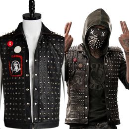 Watch Dogs 2 Wrench I am Dedsec Shawn baichoo Vest Cosplay Costume284r