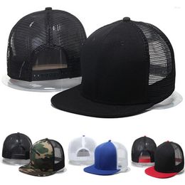 Ball Caps 2023 Casual Baseball Cap Female Snapback Trucker Blank Summer Mesh Visor Hat Outdoor Sports Sun Hats For Men And Women