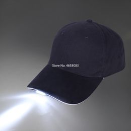 Snapbacks Hands Free Cap with Headlamp Super Bright LED Lights Unisex Baseball Cap Flashlight Hat for Angling Fishing Jogging Head Lamp 230718