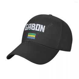 Ball Caps Baseball Cap Gabon Flag Wild Sun Shade Peaked Adjustable For Men Women Print