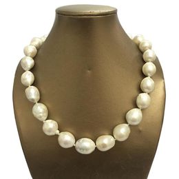 Choker Chokers NATURE FRESHWATER Baroque PEARL NECKLACE-big NECKLACEChokers