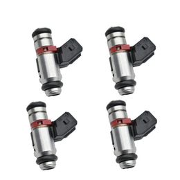 4PCS fuel injectors nozzle 5 HOLES IWP048 with red band on For MV Agusta 750 F4 BEVERLY 400 500 TUTTI oem 8304275233r