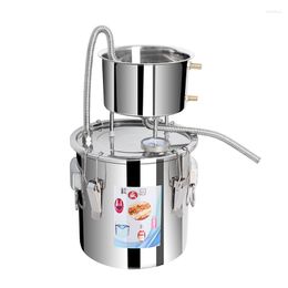 Stainless Steel Moonshine Distiller Home Brew Cooker Alcohol Spirit Whisky Vodka