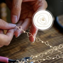 Charm Bracelets Star Chain Multipurpose DIY Bracelet Link Replacement Chains Necklaces Pendant Pentagram Sweater Handmade