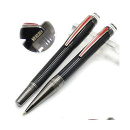 Gel Pens Promotion Pen Luxury Urban Speed M Rollerball Ballpoint Clip With Red Line Pvd-Plated Fittings Office Supplies Christmas Dr Dhsaw