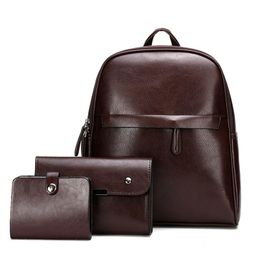 Evening Bags Backpack Female Bag Korean Student Trendy Travel Dual-use Versatile Multi-function Ladies Soft Leather