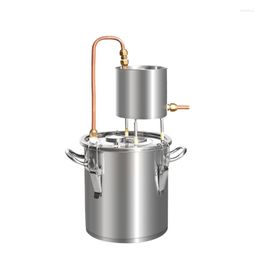 12L/20L/33L/50L Home Alcohol Moonshine Red Copper Distiller Making Vodka Water Bar Party Brewing Equipment