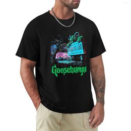 Men's Tank Tops Horror Goosebumps. Horrorland T-Shirt Custom T Shirts T-shirts Man Mens White