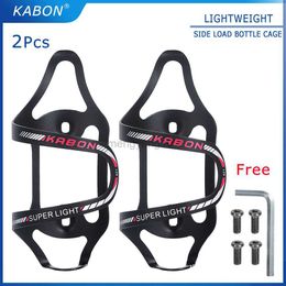 Water Bottles Cages Aluminum Alloy Bike Side Load Water Bottle Holder Strong Bicycle Cycling Drink Rack Cage Road Bike MTB Cup Mount Brackets HKD230719