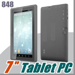 848 1pcs 7 inch Capacitive Allwinner A33 Quad Core Android 4 4 dual camera Tablet PC 4GB 512MB WiFi EPAD Youtube Facebook Google A247V