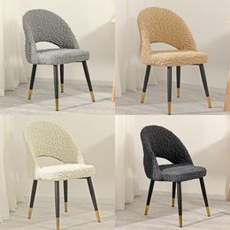 Chair Covers High-Grade Dining Cover No Armrests Offices Zipper Protect Modern Easy Assembly Home Stool Washable