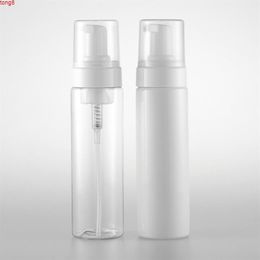 20pcs 200ml Empty white Liquid Soap Foaming Pump Plastic Bottles PET Bottle Foam For Cosmetics Lotion Personal Carehigh qty318j