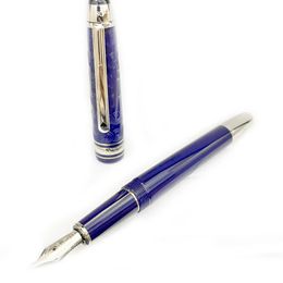 PURE PEARL 145 Fountain Roller ball Ballpoint Pen Limited edition Around the world in eighty days Blue Resin stationery office sch289C