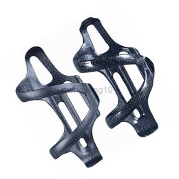 Water Bottles Cages bicycle bottle cage 3K Carbon Drink Bottle Holder Side Pull Bike Cage MTB Road Cycling Water Bottle Holder Matte/Glossy 20g HKD230719