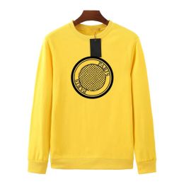 Men Deisgner Hoodies High Quality Fashion Black Yellow Letter Printing Sportswear Long Sleeve Loose Fit Autumn Winter Sweatshirt CJG23071916