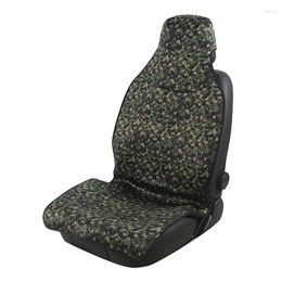 Car Seat Covers Front Cover Universal Camouflage Neoprene Waterproof Cushion Decoracion Para Coches Asientos For Smart Fortwo 1pc