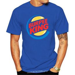 Men's T-Shirts Burpee King Funny T-shirt Tee Workout Gym Gift From US 230718