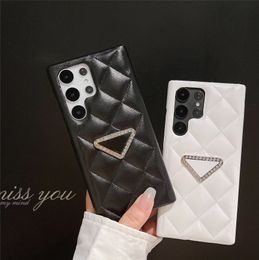 Luxury Designers Brand Cases for New Samsung Galaxry S22 S23 S21 ULTRA S23PLUS S20FE S10 S10E plus note20 note10 note9 note20 ultra S10 5G Designer leather bag cover