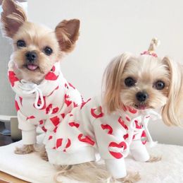 Cute Cat Dog Autumn Winter Outerwears Fashion Designer Schnauzer French Bulldog Hairless Cat Pet Dog Coats