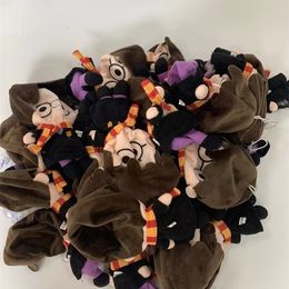 Plush Dolls Wholesale of 40 pieces/batch 20cm brown plush doll skin cartoon soft unfilled doll cover empty DIY toy girl gift 230718