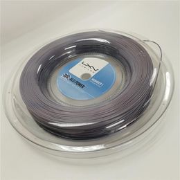 High Quality No Printing LUXILON Big Banger Alu Power Tennis String Grey Colour 200M Reel Polyester Tennis String302d