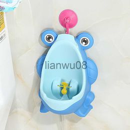 Potties Seats Frog Baby Potty Kids Urinal For Boys Trainer Children Stand Vertical Infant Toddler WallMounted Bathroom Girls Travel Potty x0719