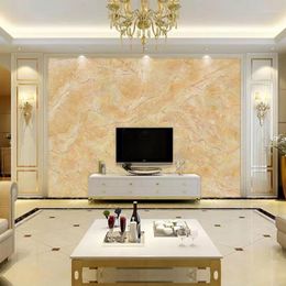 Wallpapers European-style Simple Marble Stone Large Board Background Wall