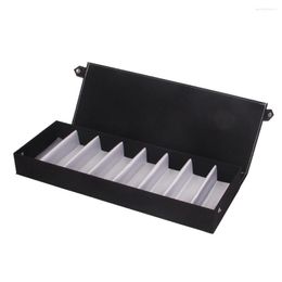 Jewellery Pouches 8 Grids Eyeglasses Storage Sunglass Glasses Display Lockable Case Organiser