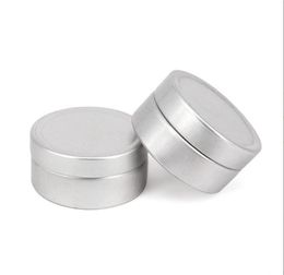 20g Empty Aluminium Cream Jars,Cosmetic Case Jar,20ml Aluminum Tins, Metal Lip Balm Container Free Shipping JL1620