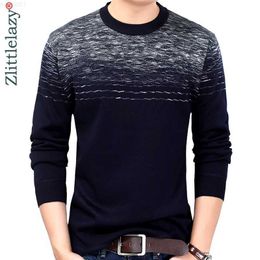 Men's Sweaters 2022 New Brand Designer Pullover Striped Men Sweater Mens Thick Winter Warm Jersey Knitted Sweaters Mens Wear Slim Fit Knitwear L230719