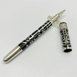 YAMALANG High Quality Metal Pen The Good Gift Classic Luxury Pens Spider Design Writing Supplies Red And White Logo251x