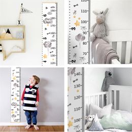 Wall Stickers Kids Height Chart Wall Hanging Decals Sticker For Kids Room Decor Wallpaper Baby Child Measure Height Ruler Growth Chart 230718