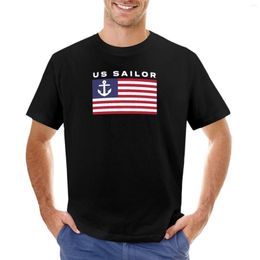 Men's Tank Tops US SAILOR T-Shirt Quick-drying Men Graphic T Shirts