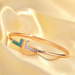 TT luxury bracelet Fashion bracelet 18K gold and silver pure gifts charm bracelet designer jewelry Wedding holiday gift