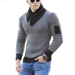 Men's Sweaters 2022 Fashion Autumn Men Casual Vintage Style Sweater Wool Turtleneck Oversize Winter Men Warm Cotton Pullovers Sweaters L230719