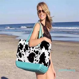 Designer - Beach Bags Basket Eva Printed Women Bag Large Capacity Portable handbag tote lady shoulder bags