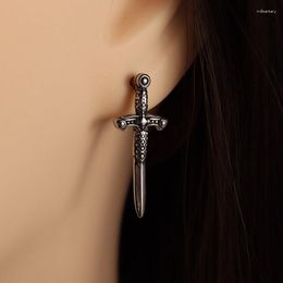 Backs Earrings Gothic Sword Climbing Clip For Men And Women Cool Personality Hip Hop Rock Jewellery Gift