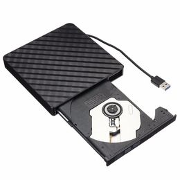 External USB3 0 DVD RW CD Writer Slim Optical Drive Burner Reader Player Tray Type Portable For PC Laptop292D