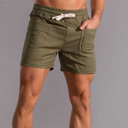 Men's Shorts Summer Men's Gym Sweatshorts Cotton Casual Jogging Sports Shorts Male Solid Colour Breathable Home Sleepwear L230719