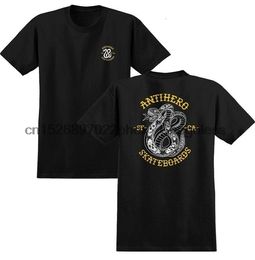 Men's T-Shirts Anti Hero 18 Snake Don't Step on My Skateboard T-shirt Black S M L 230718