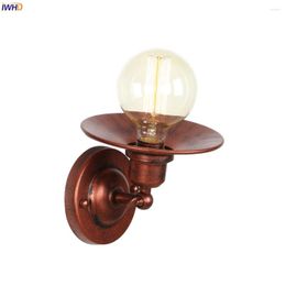 Wall Lamps IWHD Luminaria Retro Lights For Home Lighting Mirror Stair Loft Decor Industrial Light LED Applique Murale Vintage